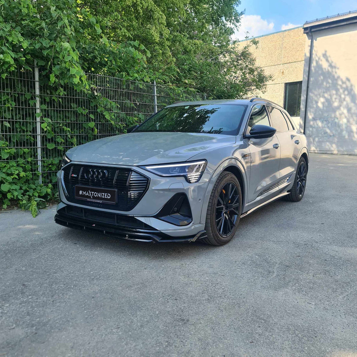 Front Splitter Audi e-tron GE S-Line - Maxton Design