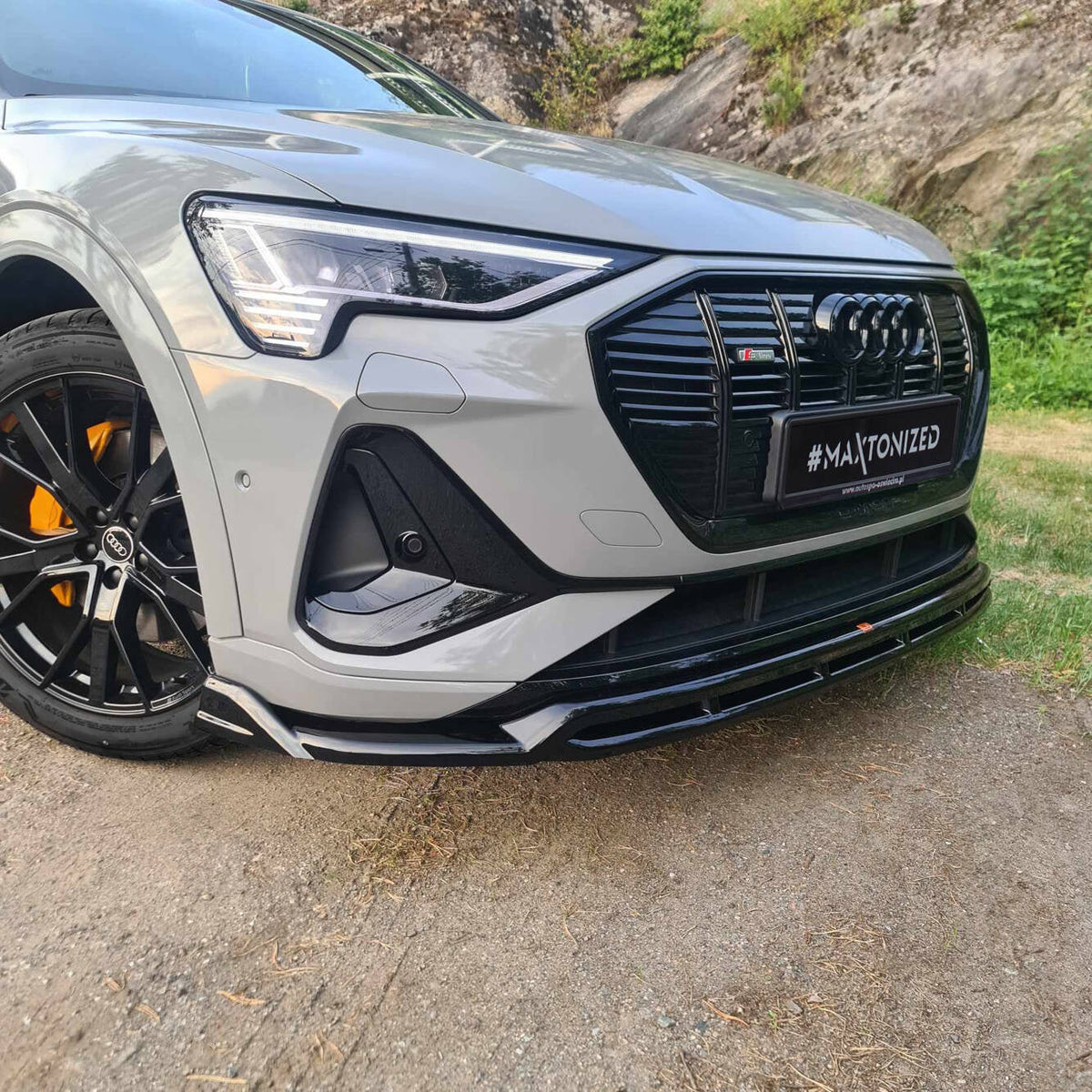 Front Splitter Audi e-tron GE S-Line - Maxton Design