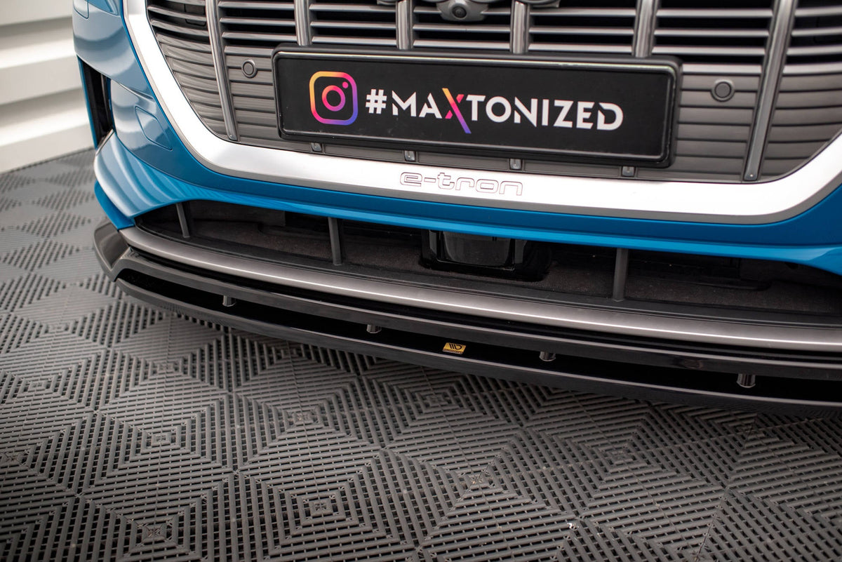 Front Splitter V.2 Audi e-tron GE - Maxton Design