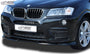 RDX Front Spoiler VARIO-X for BMW X3 F25 M-Technic 2010-2014 Front Lip Splitter RDX - RDX - RDFAVX30679