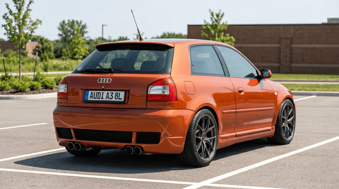 Rear Bumper Audi A3 8L RG MS Look 1996-2003 - Para-Choques - Componor - 0106294