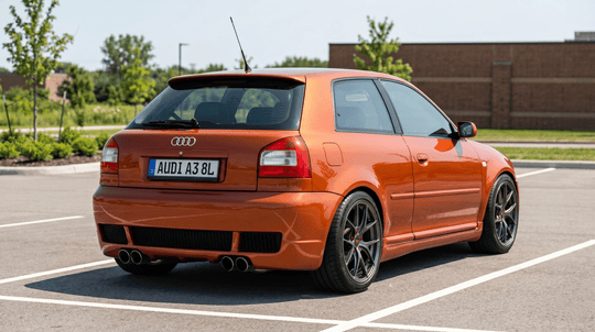 Rear Bumper Audi A3 8L RG MS Look 1996-2003 - Para-Choques - Componor - 0106294