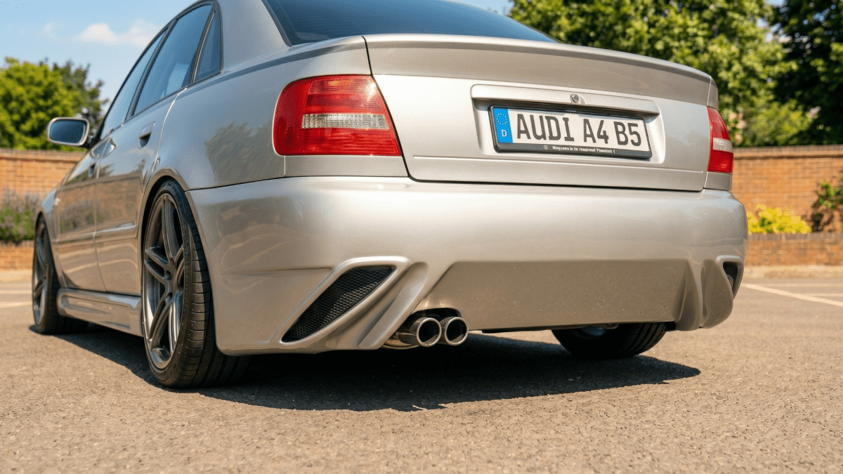 Rear Bumper Audi A4 B5 8D Race Look 1994-2001 - Para-Choques - Componor - 0106216