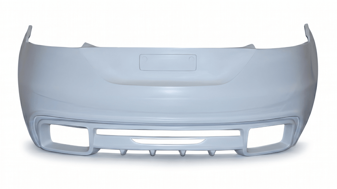 Rear Bumper Audi TT 8J RS Look 2006-2014 - Para-Choques - Bruma Mágica - 0106094