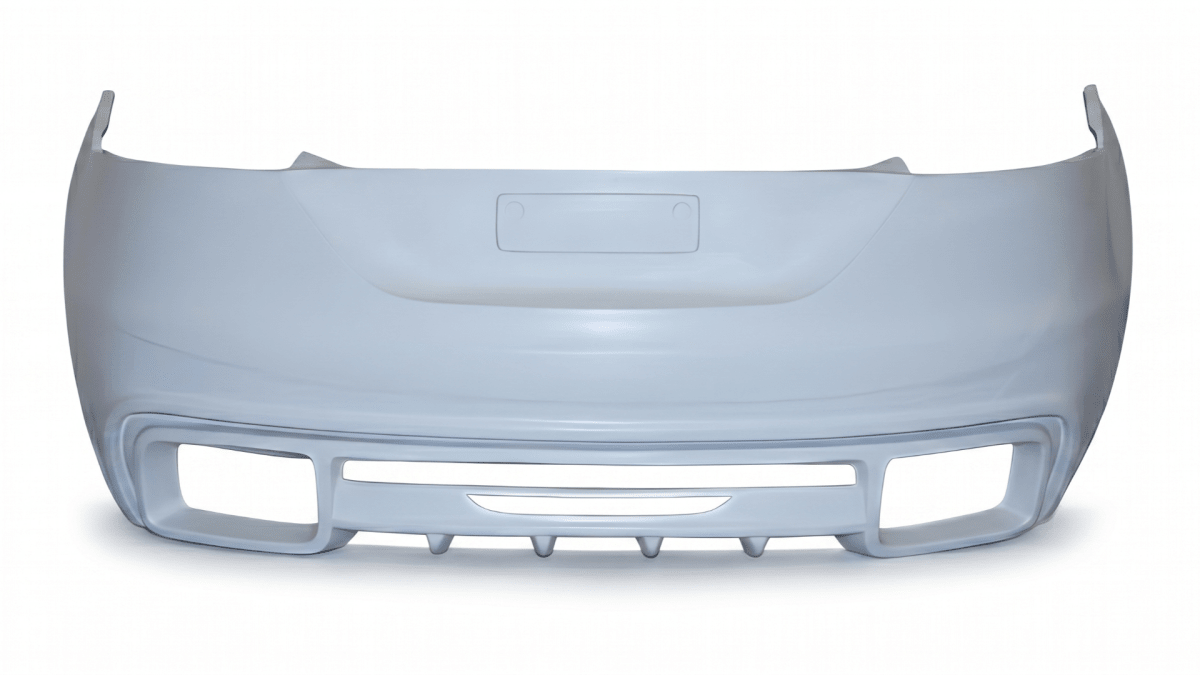 Rear Bumper Audi TT 8J RS Look 2006-2014 - Para-Choques - Bruma Mágica - 0106094