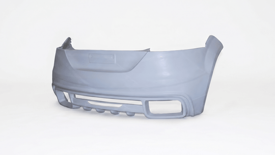 Rear Bumper Audi TT 8J RS Look 2006-2014 - Para-Choques - Bruma Mágica - 0106094