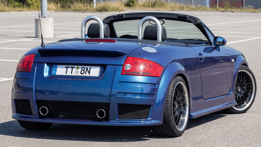 Rear Bumper Audi TT 8N 1998-2005 - Para-Choques - Bruma Mágica - 0106187