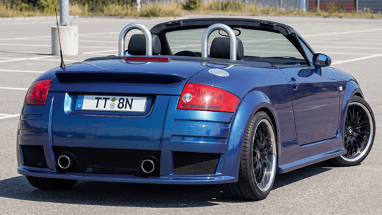 Rear Bumper Audi TT 8N 1998-2005 - Para-Choques - Bruma Mágica - 0106187
