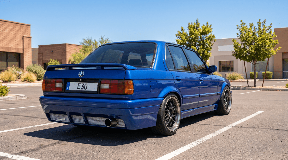 Rear Bumper BMW E30 - Para-Choques - Componor - 0106211