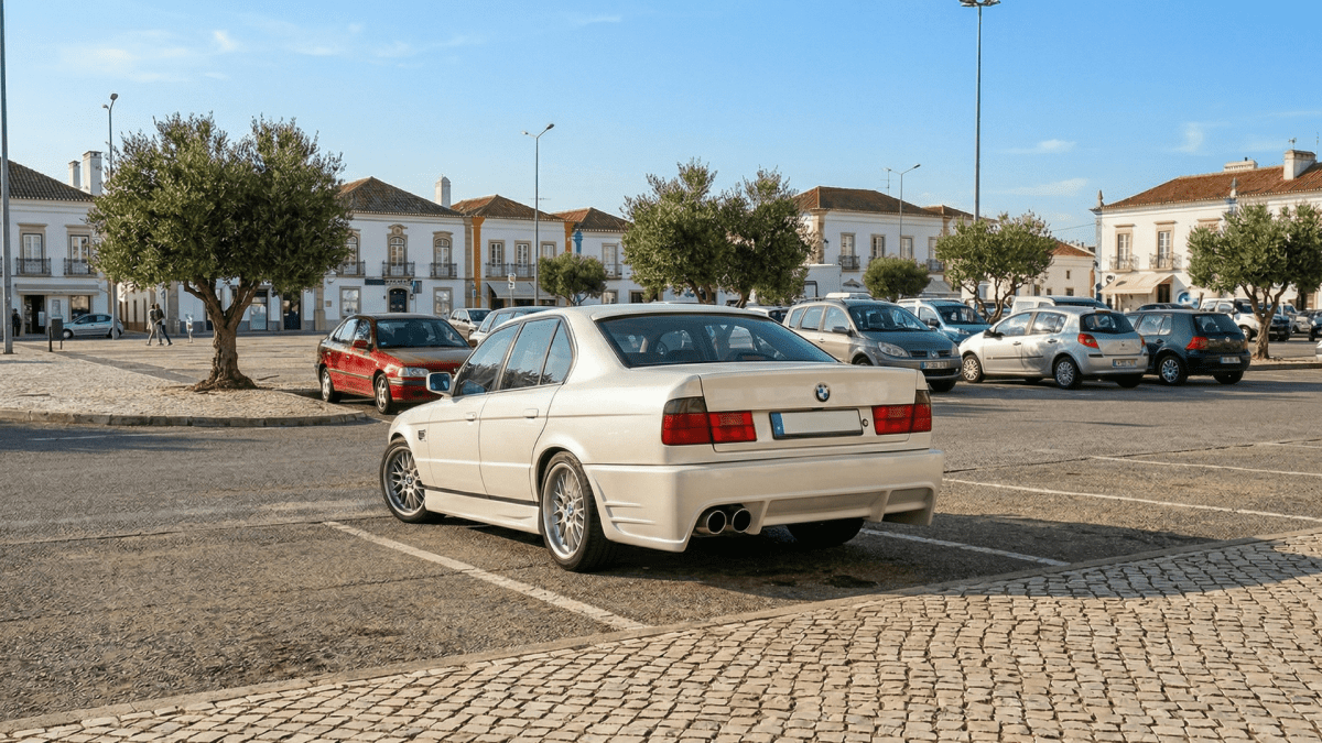 Rear Bumper BMW E34 LKA 1998-1995 - Para-Choques - Componor - 0106195