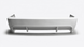 Rear Bumper BMW E34 LKA 1998-1995 - Para-Choques - Componor - 0106195