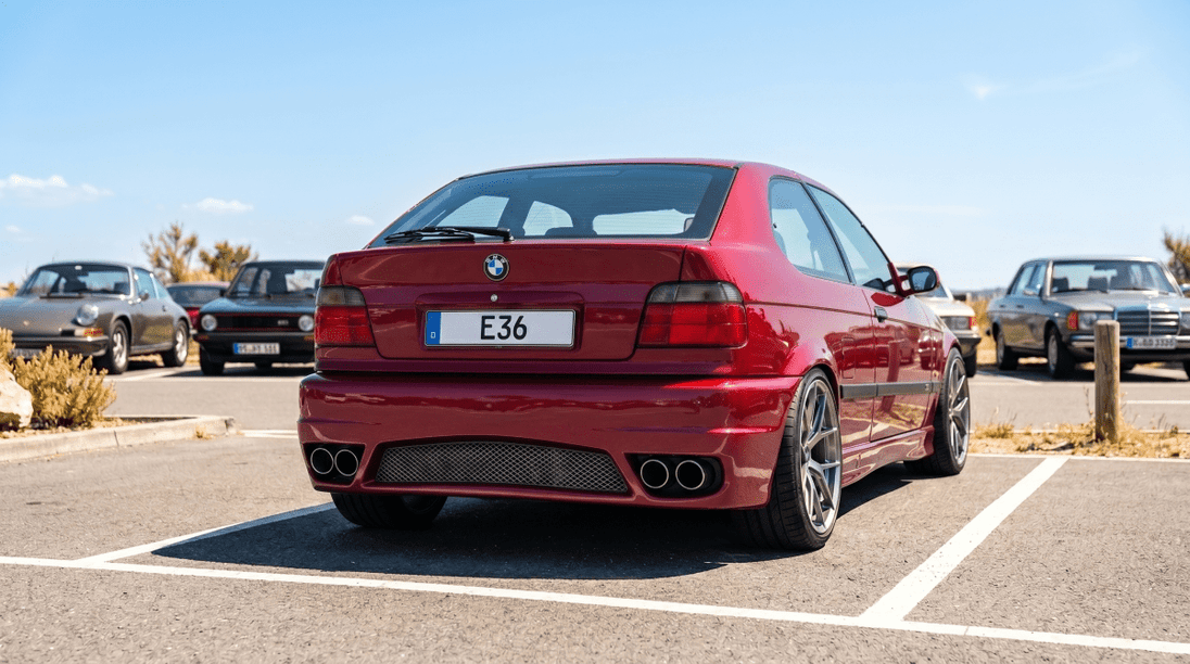 Rear Bumper Bmw E36 Compact - Para-Choques - Componor - 0106204