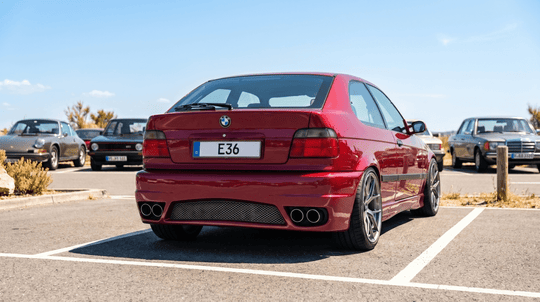 Rear Bumper Bmw E36 Compact - Para-Choques - Componor - 0106204