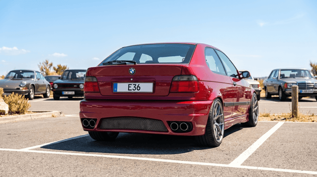 Rear Bumper Bmw E36 Compact - Para-Choques - Componor - 0106204