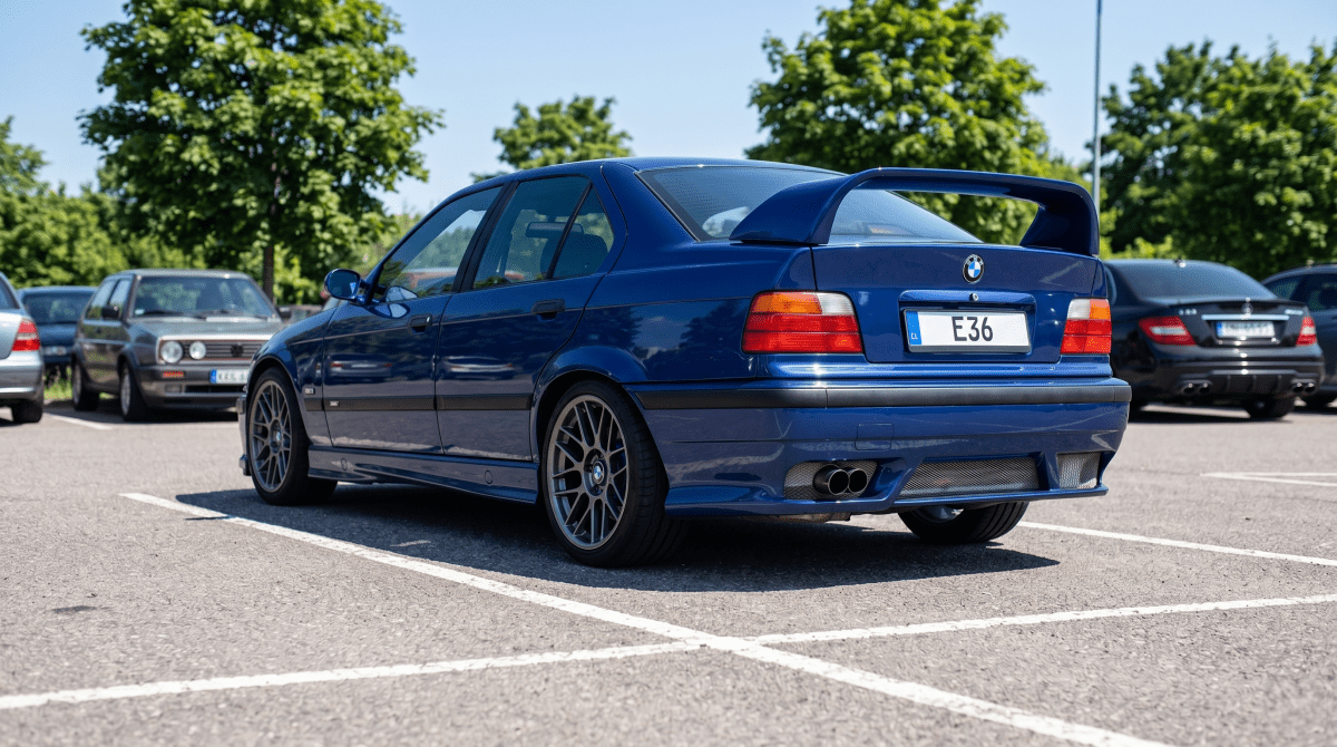 Rear Bumper Bmw E36 - Para-Choques - Bruma Mágica - 