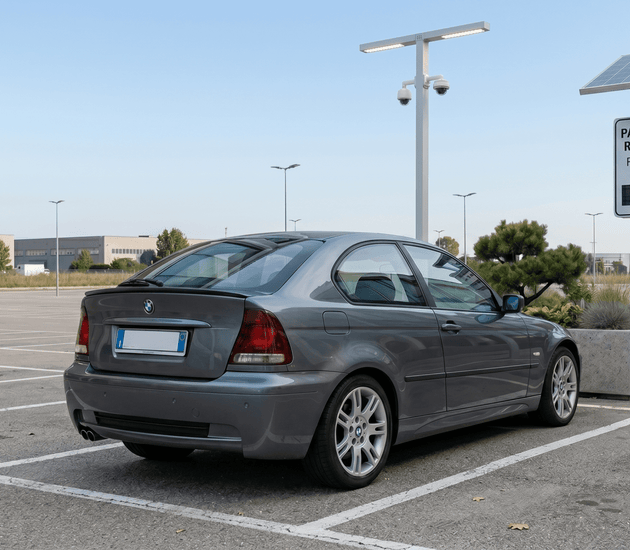 Rear Bumper Bmw E46 Compact - Para-Choques - Bruma Mágica - 