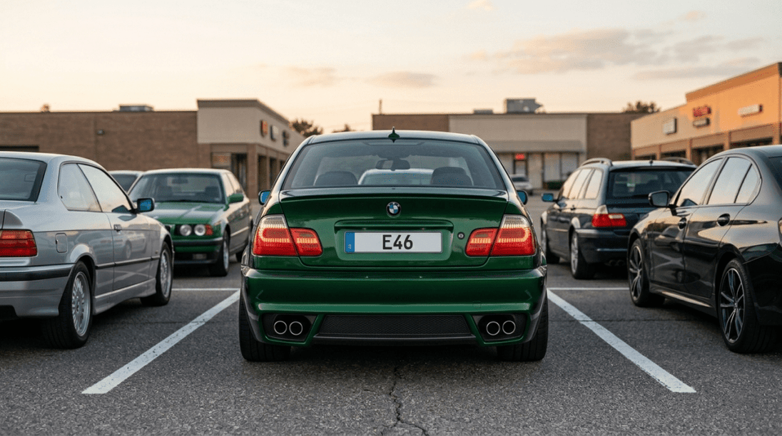 Rear Bumper Bmw E46 - Para-Choques - Bruma Mágica - 0106238