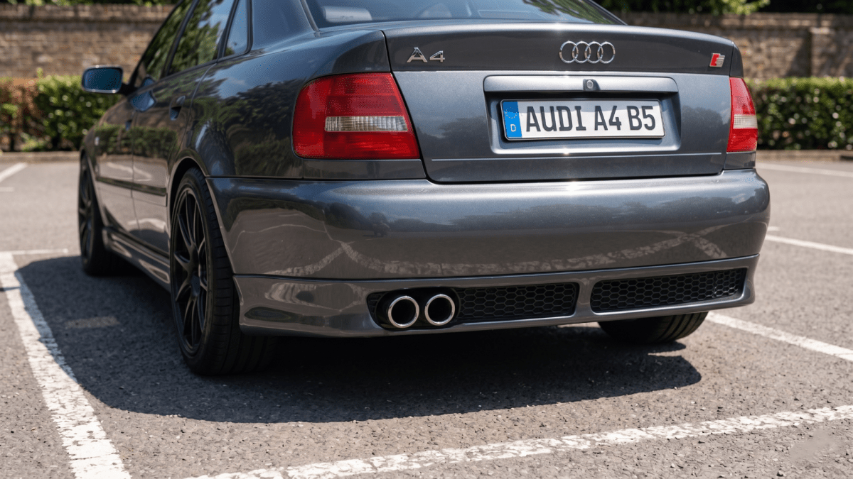 Rear Bumper Extension Audi A4 B5 8D Sport 1994-2001 - Difusor - Componor - 0105021