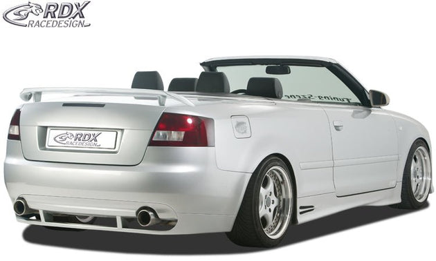 Rear Bumper Extension for AUDI A4 8H Convertible "GT4 - RDX - Rear Diffuser - RDX - RDHA067