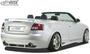 Rear Bumper Extension for AUDI A4 8H Convertible "GT4 - RDX - Rear Diffuser - RDX - RDHA067