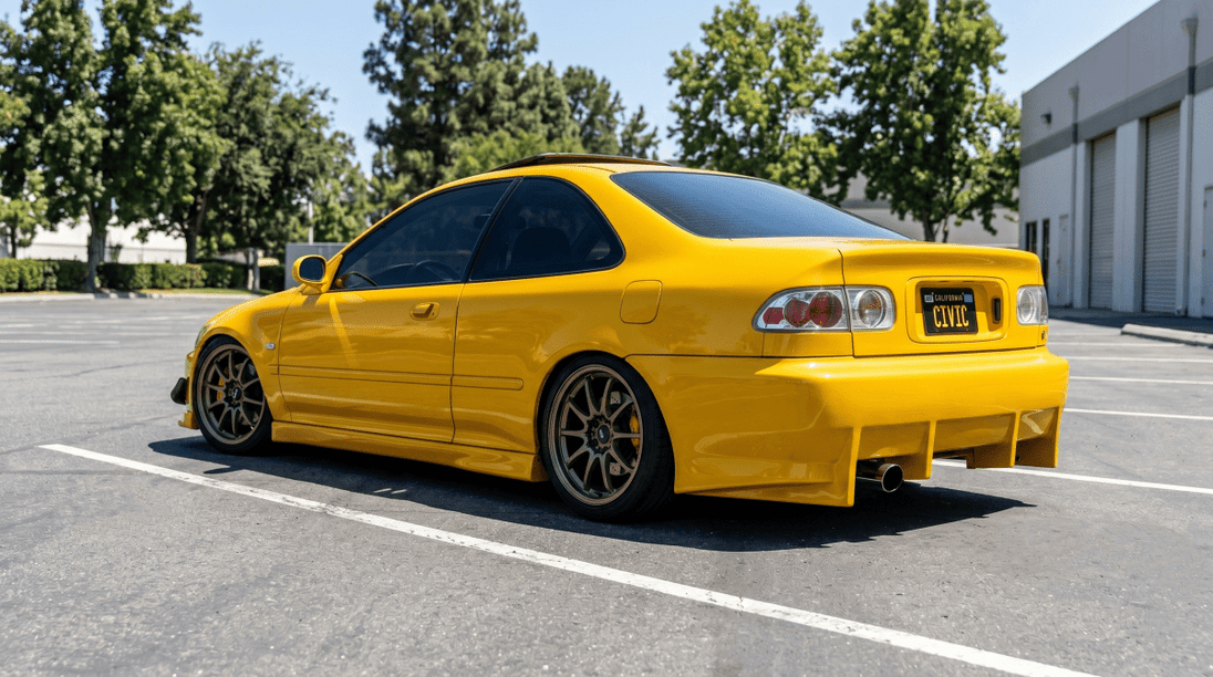 Rear Bumper Honda Civic 92 - Para-Choques - Componor - 
