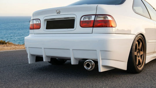 Rear Bumper Honda Civic MK5 EJ Coupe Komodo Look 1992-1995 - Para-Choques - Componor - 0106185