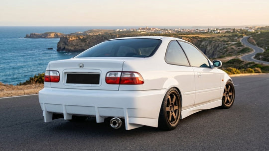 Rear Bumper Honda Civic MK5 EJ Coupe Komodo Look 1992-1995 - Para-Choques - Componor - 0106185