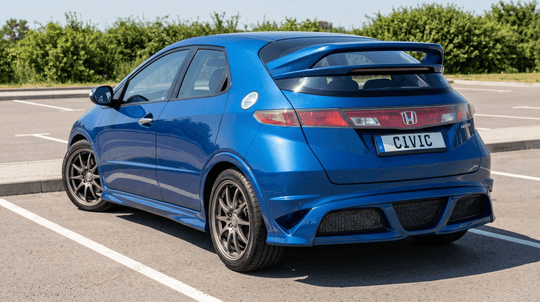Rear Bumper Honda Civic MK8 FN MOS Look 2005-2012 - Para-Choques - Componor - 0106307