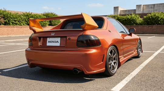 Rear Bumper Honda CRX DELSOL - Para-Choques - Componor - 0106291