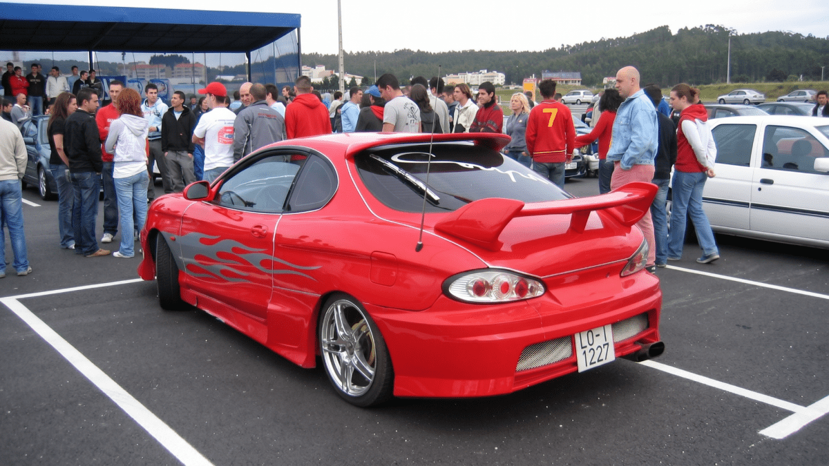 Rear Bumper Hyundai Coupê MK1 RD 1996-1999 - Para-Choques - Componor - 0106050