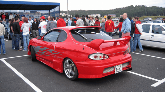 Rear Bumper Hyundai Coupê MK1 RD 1996-1999 - Para-Choques - Componor - 0106050