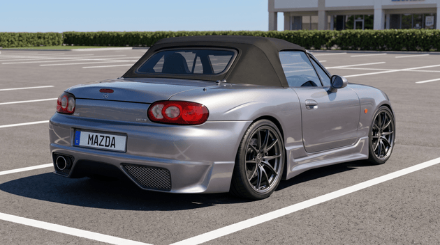 Rear Bumper Mazda MX-5 MK2 NB Modena Look 1998-2005 - Para-Choques - Componor - 0106242