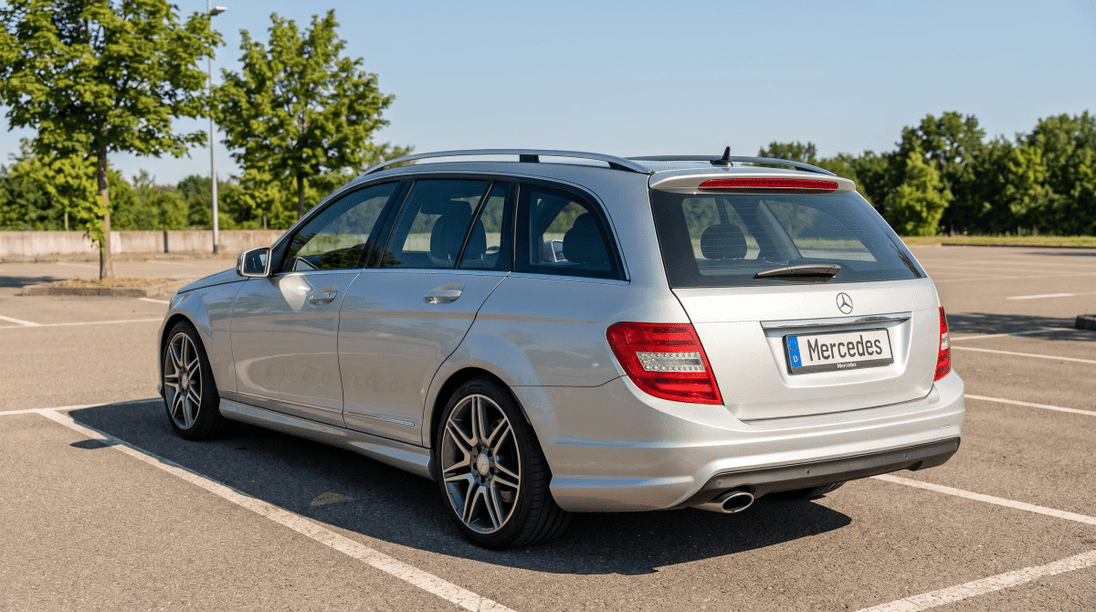 Rear Bumper Mercedes C-Class MK3 W204 AMG Look 2007-2014 - Para-Choques - Componor - 0106327