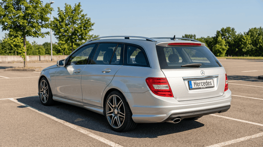 Rear Bumper Mercedes C-Class MK3 W204 AMG Look 2007-2014 - Para-Choques - Componor - 0106327