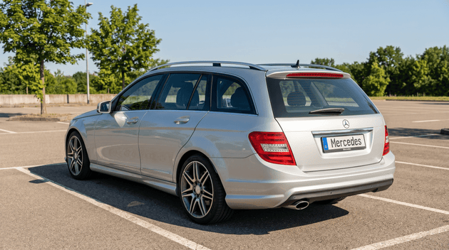 Rear Bumper Mercedes C-Class MK3 W204 AMG Look 2007-2014 - Para-Choques - Componor - 0106327