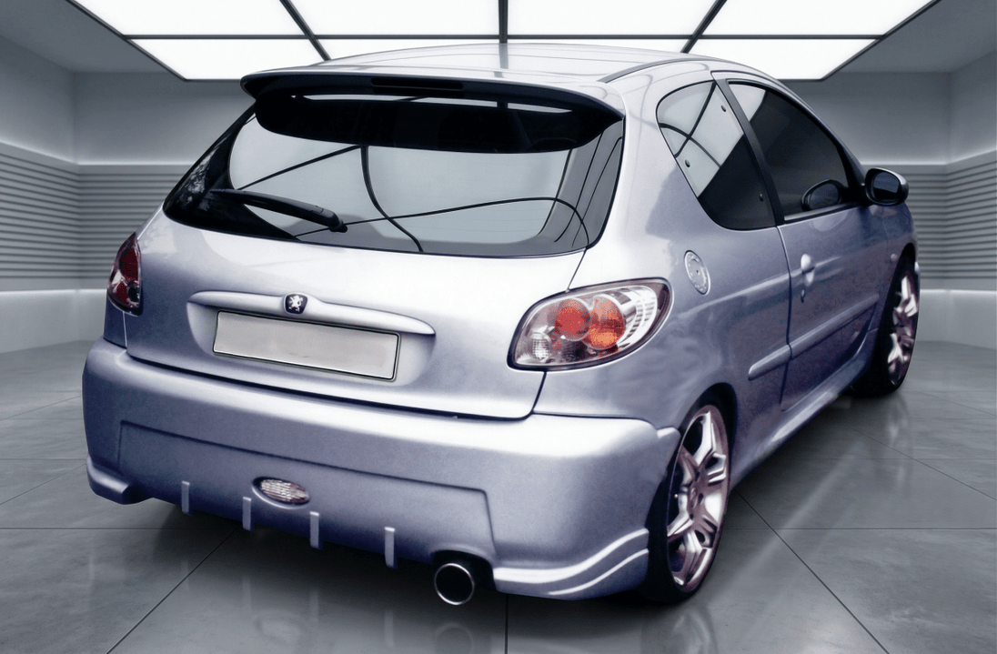 Rear Bumper Peugeot 206 - Para-Choques - Componor - 0106009