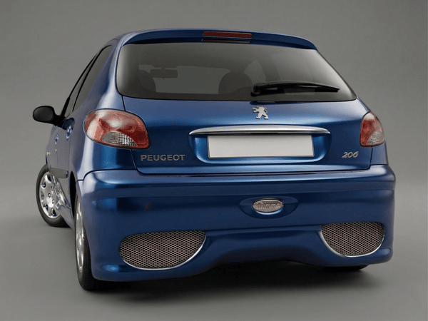 Rear Bumper Peugeot 206 - Modena