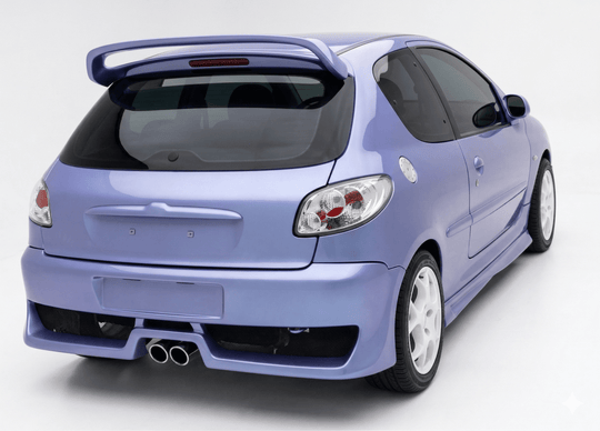 Rear Bumper Peugeot 206 - Para-Choques - Componor - 0106183
