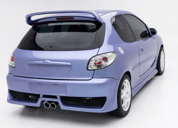 Rear Bumper Peugeot 206 - Maxstyle
