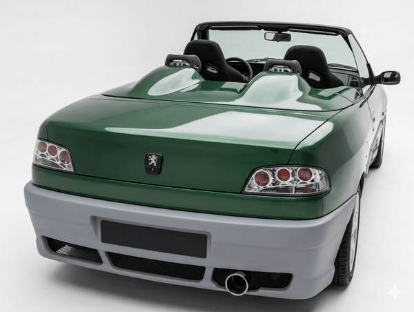 Parachoques trasero Peugeot 306 Cabriolet