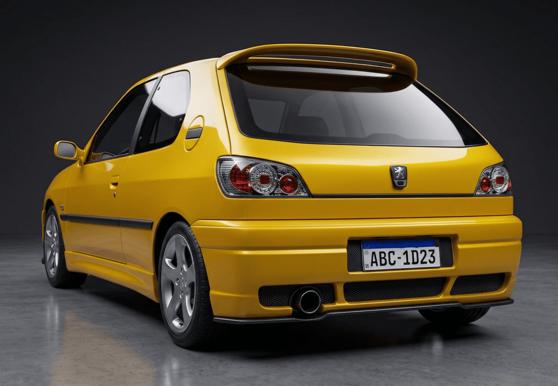 Rear Bumper Peugeot 306 - Para-Choques - Componor - 0106056