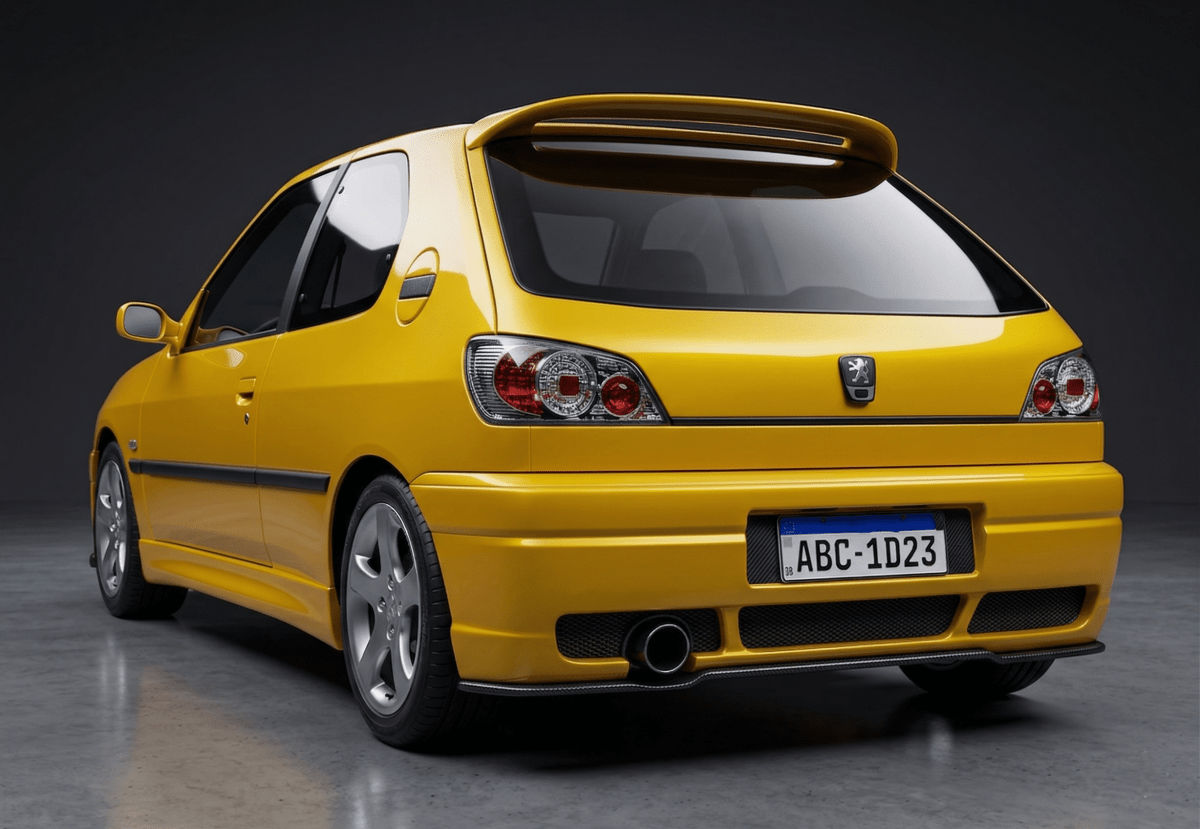 Rear Bumper Peugeot 306 - Para-Choques - Componor - 0106056