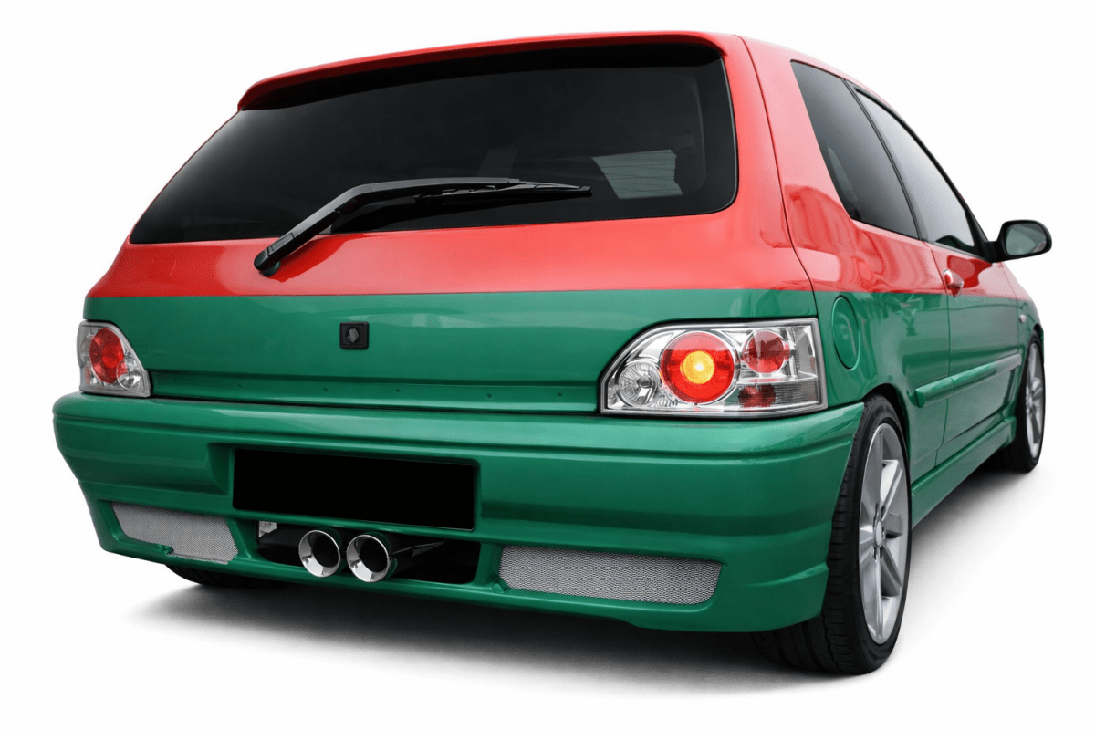 Rear Bumper Renault Clio 1 1990-1998 - Para-Choques - Componor - 0106062