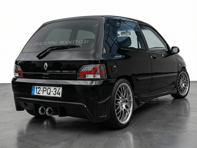 Rear Bumper Renault Clio 1 1990-1998 - Para-Choques - Componor - 0106085
