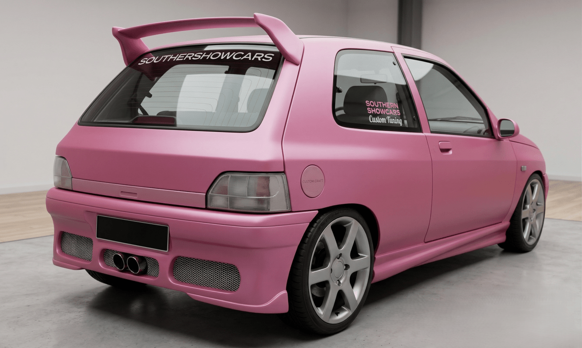 Rear Bumper Renault Clio 1 1990-1998 - Para-Choques - Componor - 0106169