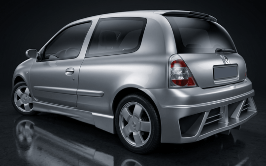 Rear Bumper Renault Clio 2002 - Para-Choques - Componor - 0106156