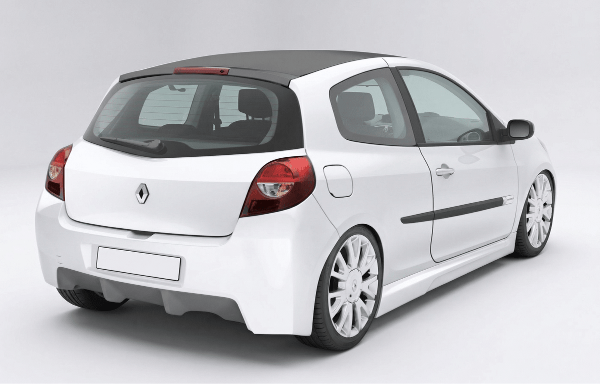 Rear Bumper Renault Clio 2005 - Para-Choques - Componor - 0106305