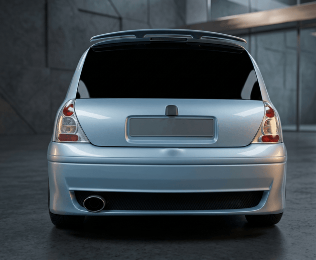 Rear Bumper Renault Clio 98 - Para-Choques - Bruma Mágica - 0106013