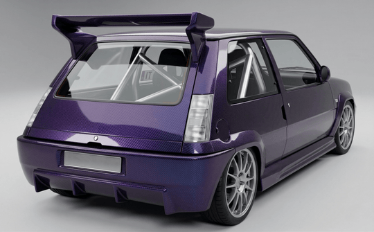 Rear Bumper Renault Super 5 - Para-Choques - Componor - 0106221