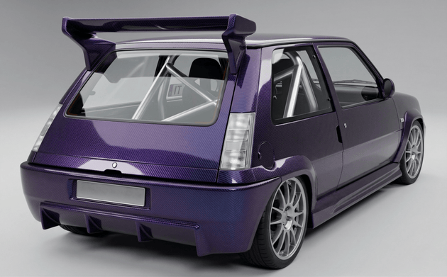 Rear Bumper Renault Super 5 - Para-Choques - Componor - 0106221